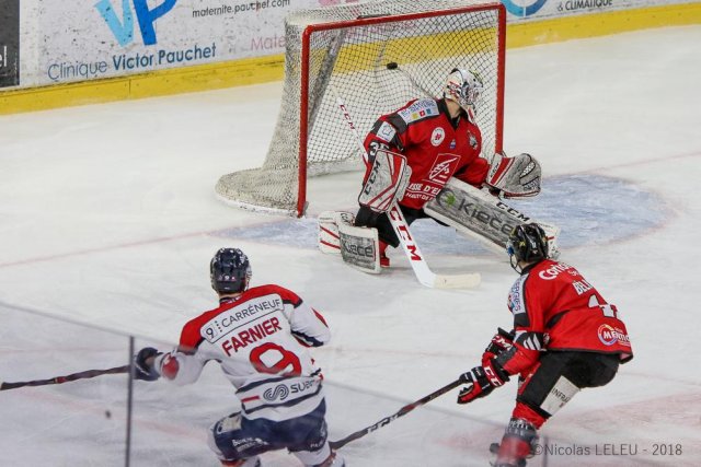 Photo hockey match Amiens  - Angers  le 03/02/2019