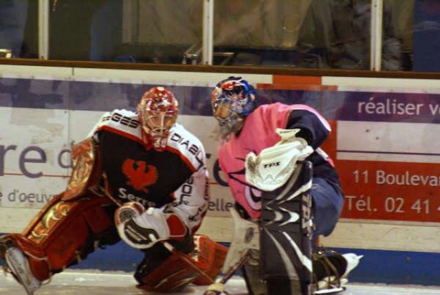 Photo hockey match Angers  - Briançon  le 18/03/2009