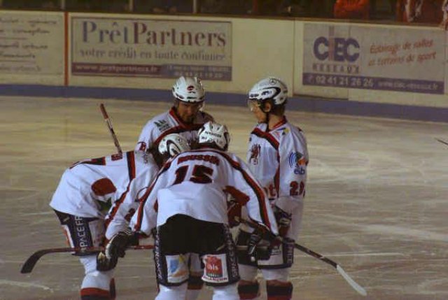 Photo hockey match Angers  - Briançon  le 18/03/2009