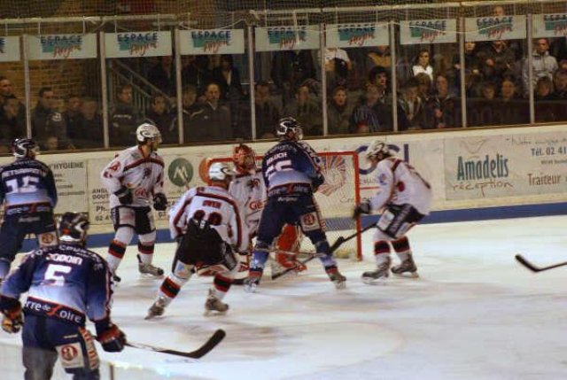 Photo hockey match Angers  - Briançon  le 18/03/2009