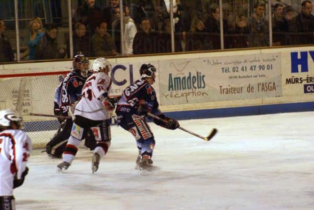 Photo hockey match Angers  - Briançon  le 18/03/2009
