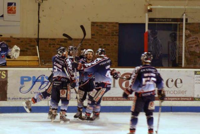 Photo hockey match Angers  - Briançon  le 18/03/2009