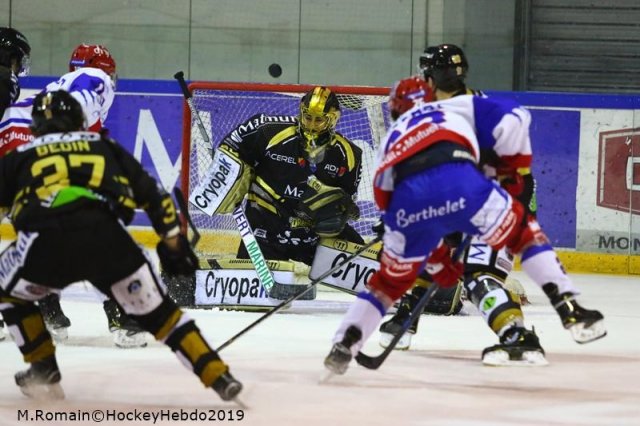 Photo hockey match Rouen - Lyon le 12/02/2019
