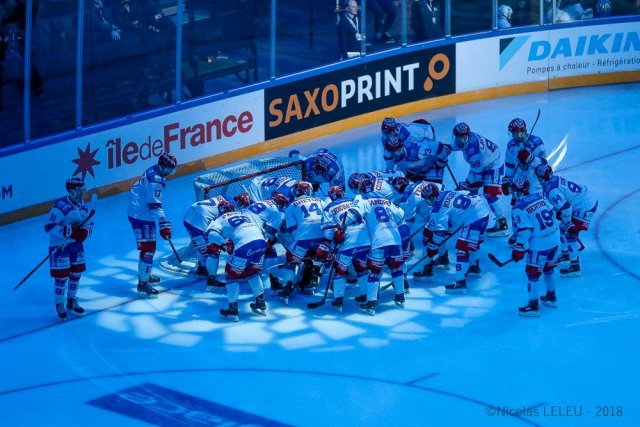 Photo hockey match Amiens  - Lyon le 17/02/2019