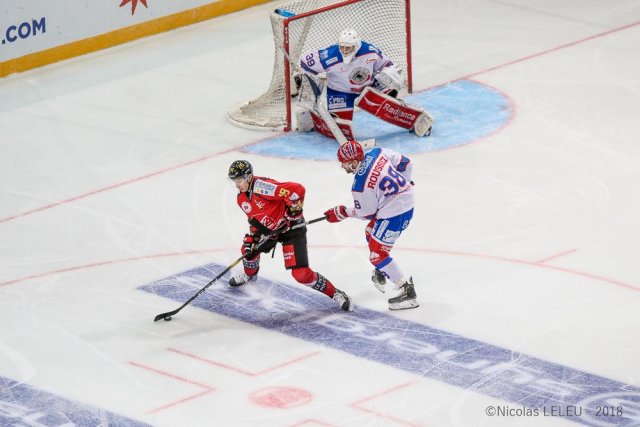 Photo hockey match Amiens  - Lyon le 17/02/2019