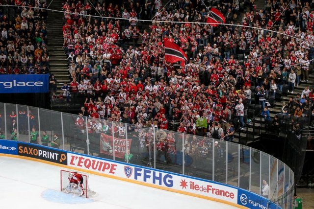 Photo hockey match Amiens  - Lyon le 17/02/2019