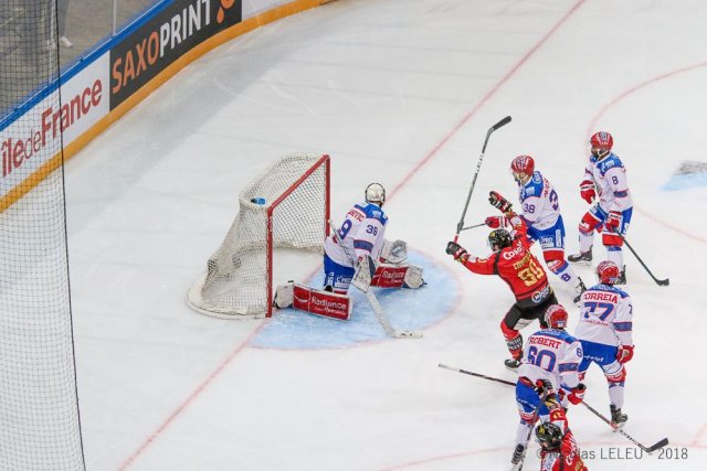Photo hockey match Amiens  - Lyon le 17/02/2019