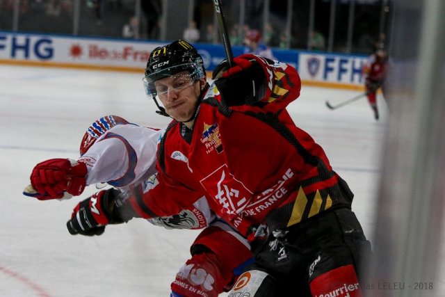 Photo hockey match Amiens  - Lyon le 17/02/2019