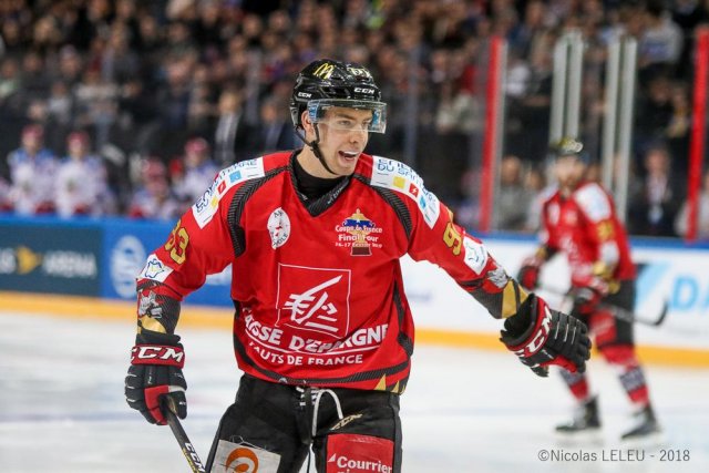 Photo hockey match Amiens  - Lyon le 17/02/2019