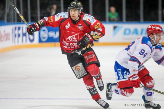 Photo hockey match Amiens  - Lyon le 17/02/2019