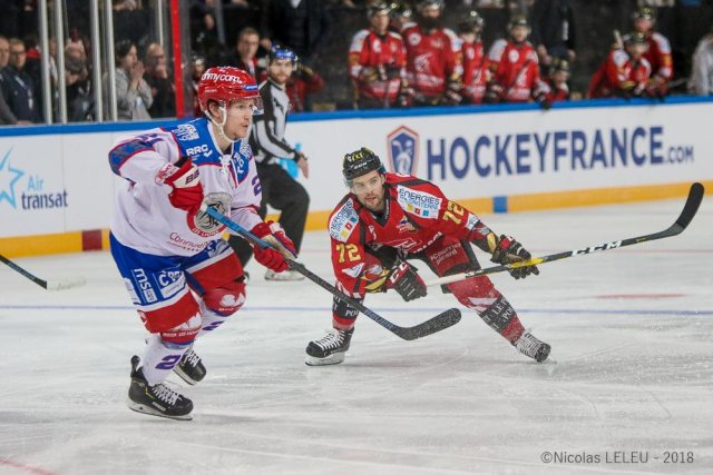 Photo hockey match Amiens  - Lyon le 17/02/2019