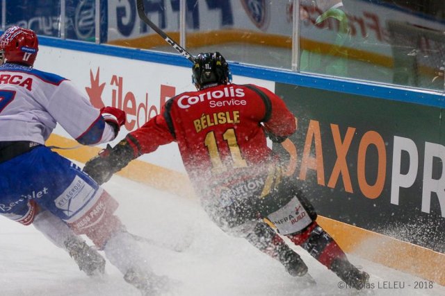 Photo hockey match Amiens  - Lyon le 17/02/2019