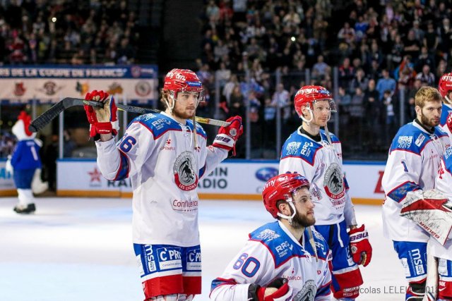 Photo hockey match Amiens  - Lyon le 17/02/2019