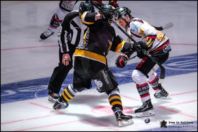 Photo hockey match Amiens  - Strasbourg  le 16/02/2019
