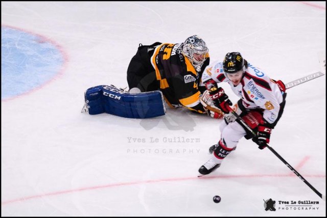 Photo hockey match Amiens  - Strasbourg  le 16/02/2019