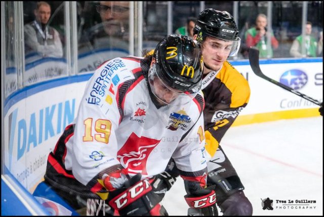 Photo hockey match Amiens  - Strasbourg  le 16/02/2019