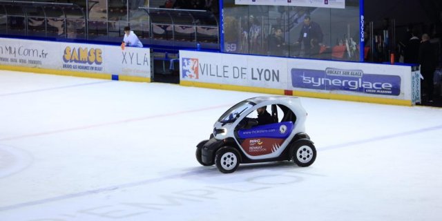 Photo hockey match Lyon - Angers  le 22/02/2019