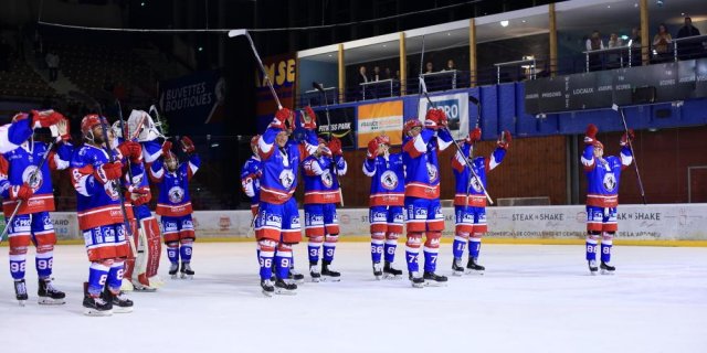 Photo hockey match Lyon - Angers  le 22/02/2019
