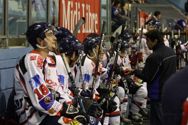 Photo hockey match Montpellier  - Nice le 21/03/2009