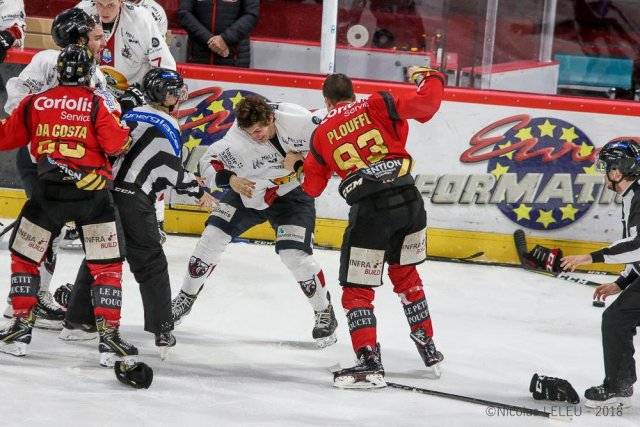 Photo hockey match Amiens  - Chamonix  le 22/02/2019