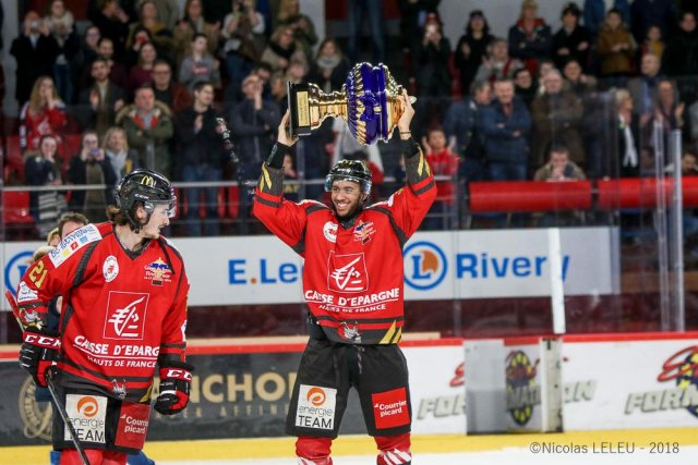 Photo hockey match Amiens  - Chamonix  le 22/02/2019