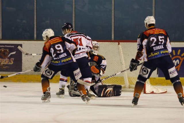 Photo hockey match Montpellier  - Nice le 21/03/2009