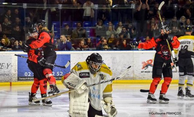 Photo hockey match Nantes - Chambéry le 23/02/2019
