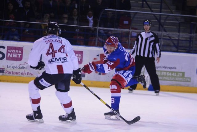 Photo hockey match Lyon - Chamonix  le 26/02/2019