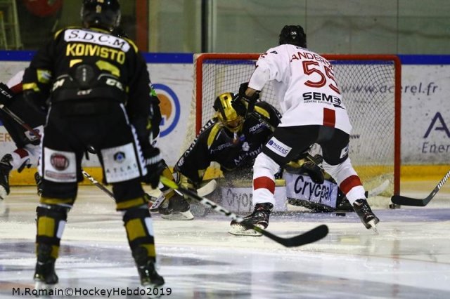Photo hockey match Rouen - Chamonix  le 01/03/2019