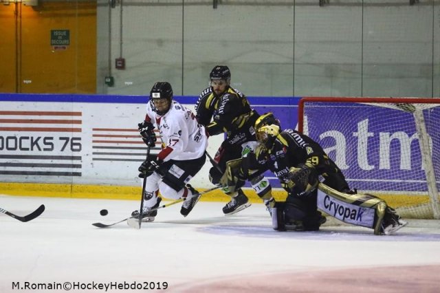 Photo hockey match Rouen - Chamonix  le 02/03/2019