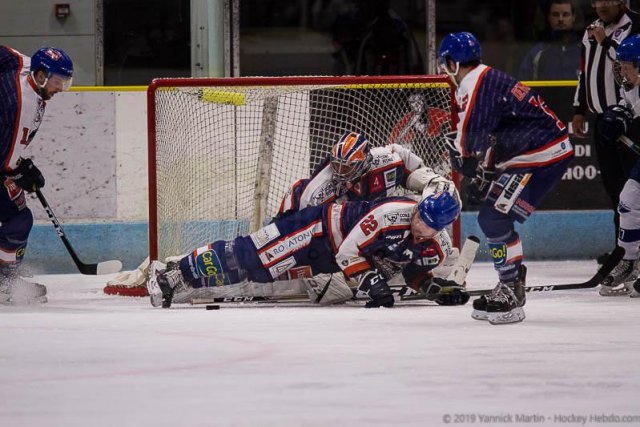 Photo hockey match Clermont-Ferrand - Paris (FV) le 02/03/2019