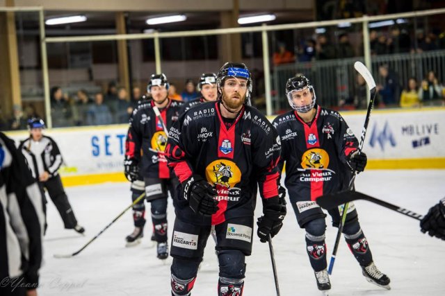 Photo hockey match Chamonix  - Rouen le 05/03/2019