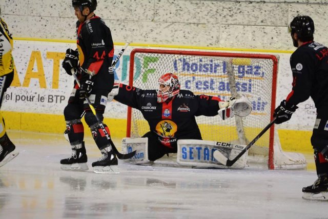 Photo hockey match Chamonix  - Rouen le 05/03/2019