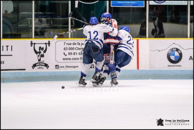 Photo hockey reportage D2 - Clermont VS Paris en photos 2019-03-02
