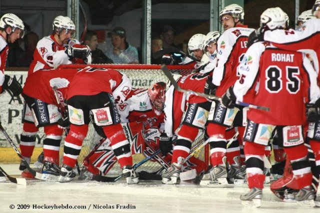 Photo hockey match Briançon  - Grenoble  le 24/03/2009