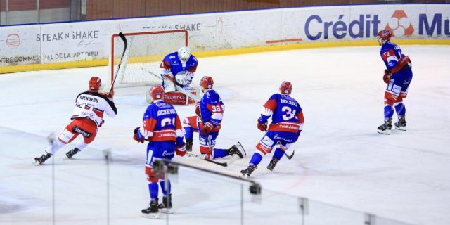 Photo hockey match Lyon - Anglet le 09/03/2019