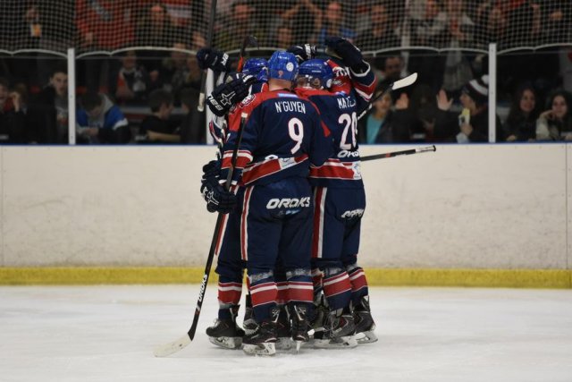 Photo hockey match Wasquehal Lille - Courchevel-Méribel-Pralognan le 09/03/2019