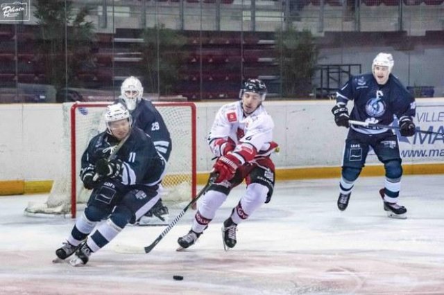 Photo hockey match Marseille - Briançon  le 10/03/2019