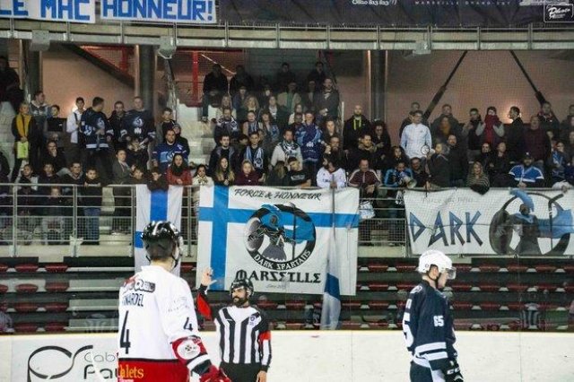 Photo hockey match Marseille - Briançon  le 10/03/2019