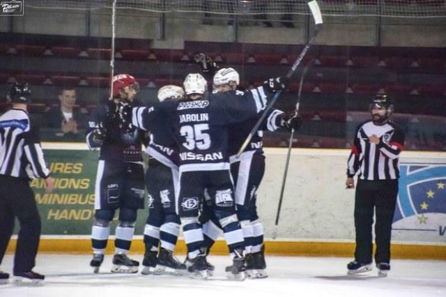 Photo hockey match Marseille - Briançon  le 10/03/2019