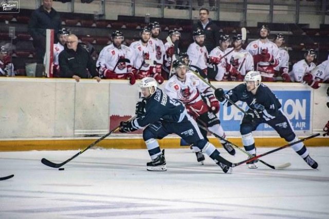 Photo hockey match Marseille - Briançon  le 10/03/2019