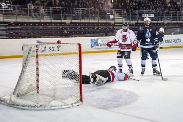 Photo hockey match Marseille - Briançon  le 10/03/2019