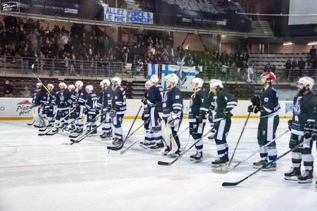 Photo hockey match Marseille - Briançon  le 10/03/2019