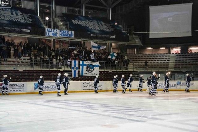 Photo hockey match Marseille - Briançon  le 10/03/2019