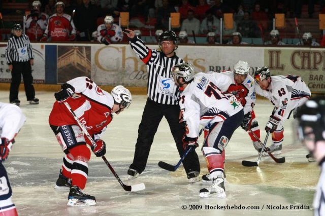 Photo hockey match Briançon  - Grenoble  le 25/03/2009