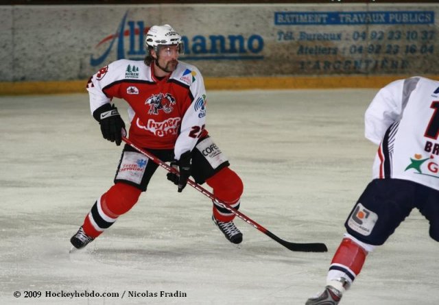 Photo hockey match Briançon  - Grenoble  le 25/03/2009