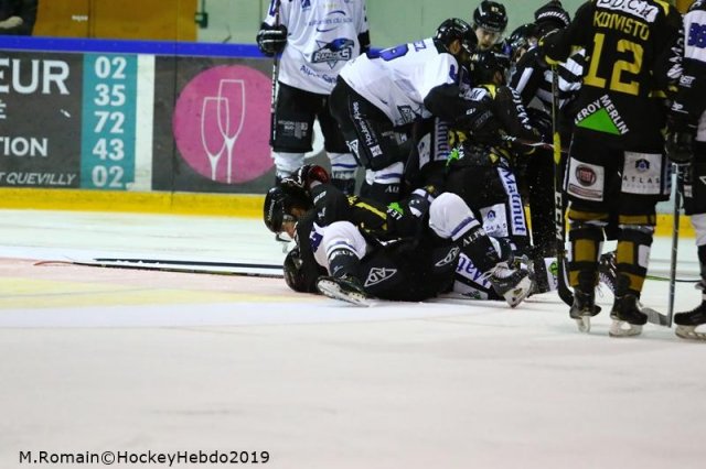 Photo hockey match Rouen - Gap  le 16/03/2019