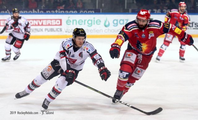 Photo hockey match Grenoble  - Amiens  le 16/03/2019