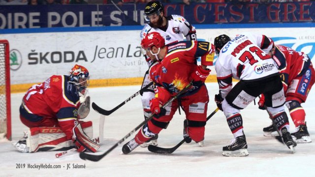Photo hockey match Grenoble  - Amiens  le 16/03/2019