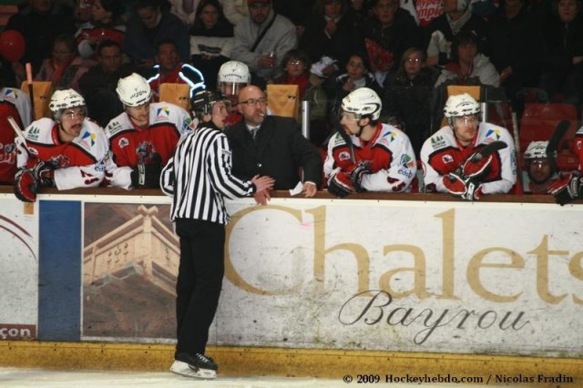 Photo hockey match Briançon  - Grenoble  le 25/03/2009